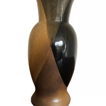 Mid Century Modern Pottery Craft Robert Maxwell Large Vase Ceramic 
