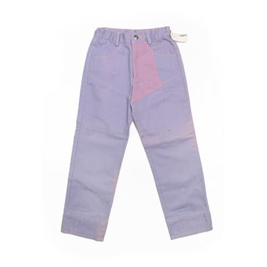 Deadstock 70's KIDS Landlubber Purple Washed Jeans Sz 9 