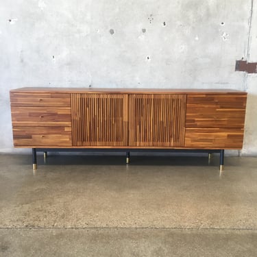 SOHO High II T.V. Console by Old Bones- Made Of Acacia Wood