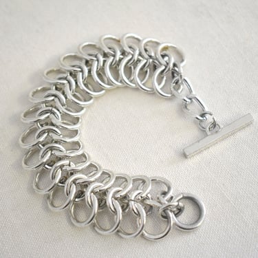 1960s Silver Links Bracelet 