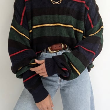 90s Nautica Striped Sweater