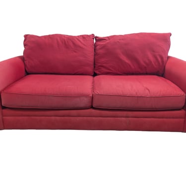 Red Couch w/ Hide-a-Bed