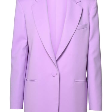 The Andamane Lilac Polyester Blazer Women