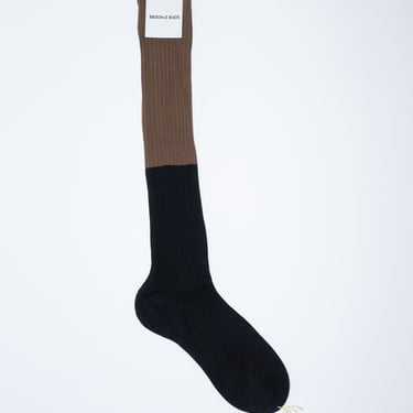 Friday Sock in Mocha &amp; Onyx