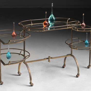 Brass Bar Cart