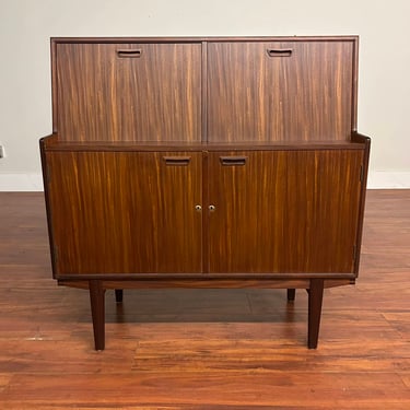 Vintage Mid-Century Dry Bar Cabinet