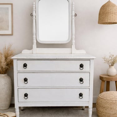 white antique dresser with mirror Robbinsdale - Dresser, - Youth tone drawer pulls lend an air of subtle elegance to this sumptuous pair. Haven White  Ivan Smith