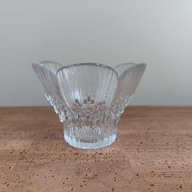 Dansk Lasisepat HEINA Short Bowl Candle Votive Holder | Hay | Pertti Kallioinen | Italy 