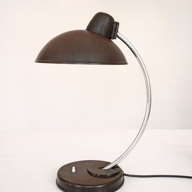 Vintage Marianne Brandt Hin Bredendieck for LBL Model 0342 Industrial Desk Lamp Bauhaus Art Deco Industrial Utility Office Work Task Retro 