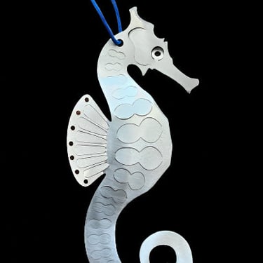 Stainless Steel Ornaments by Chris Erney, Seahorse