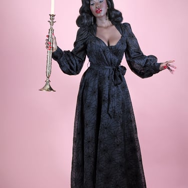 Elle Rebel Fatally Yours Webbed Dress