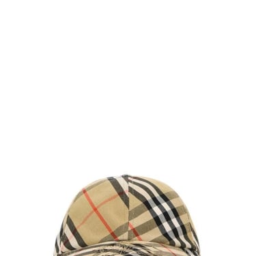 Burberry Men Printed Polyester Blend Baseball Cap