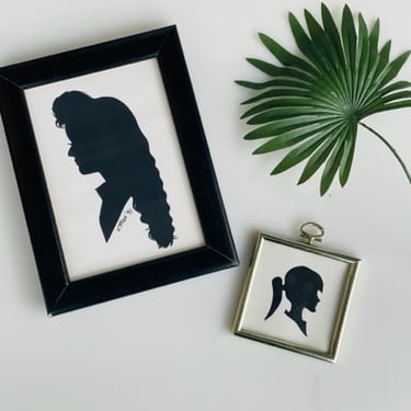 AUG SALE - Girl Silhouette Picture