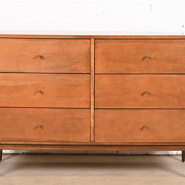 Paul McCobb Planner Group Solid Birch Dresser or Chest of Drawers, 1950s