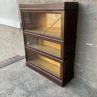 3 Stack Barrister Bookcase