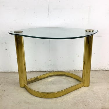 Hollywood Regency End Table in the Style of Leon Rosen 