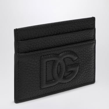 Dolce&Gabbana Black Card Holder With Logo Men