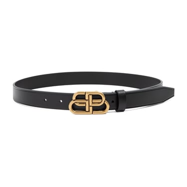 Balenciaga Bb Thin Belt Women