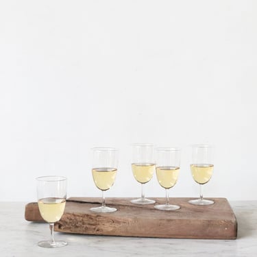 Simple Crystal Wine Glass set of 5