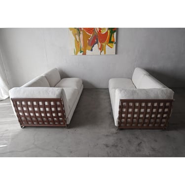 Pair of Cestone 09 Sofas by Flexform 