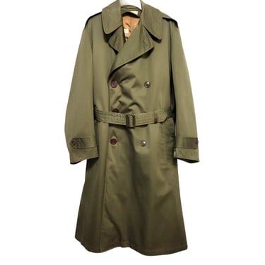 Vintage 1946 Field Coat, Post WWII Olive Drab Sigmund | A GoGo