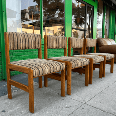 Pass the Tissues | Set of Four 1980s Modern Dining Chairs