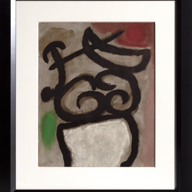 Joan Miro, Femmes Assise, Offset Lithograph on Wove Paper, signed in the plate 'M' l.l. 