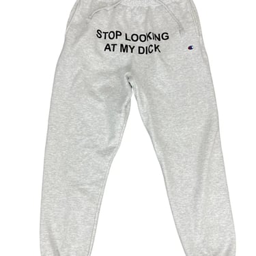 Stop looking at sales my d champion sweatpants