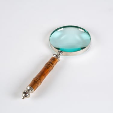 Magnifying Glass with Bamboo Handle 