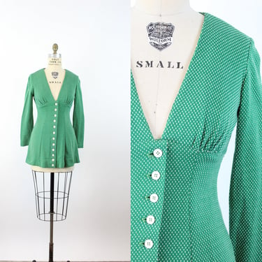 1960s PARAPHERNALIA RARE knit dress Betsey Johnson xs | new summer 