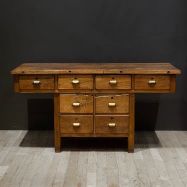 Early 20th c. E.H. Sheldon Industrial Science Class Lab Workbench c.1920