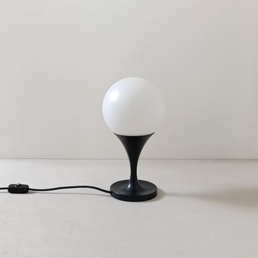 Mid-Century Modern Tischlampe, Tulpenform-Sockel ,Space Age 