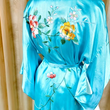 1960's Fancy Embroidered Kimono