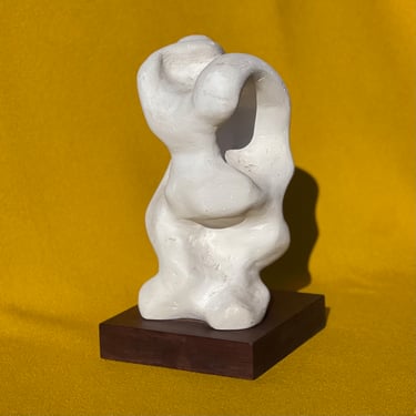 Modernist | Carved Plaster Sculpture 