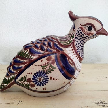 Vintage Tonala Mexican Pottery Folk Art Fine Art 