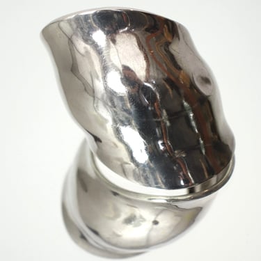 Sterling Silver Bone Cuff