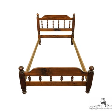 ETHAN ALLEN Antiqued Pine Old Tavern Twin Size Bed 12-5614 