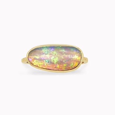Australian Pill Opal Ring