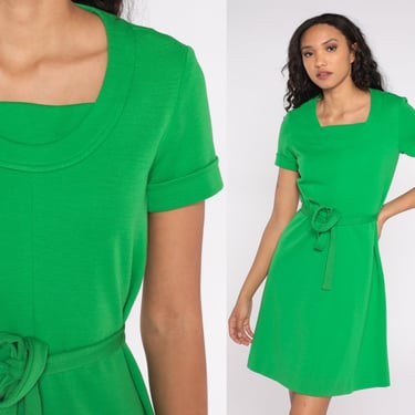 green emerald velvet dress Saks Fifth Avenue Green Plaid Shirt Dress – Style & Salvage main image 0