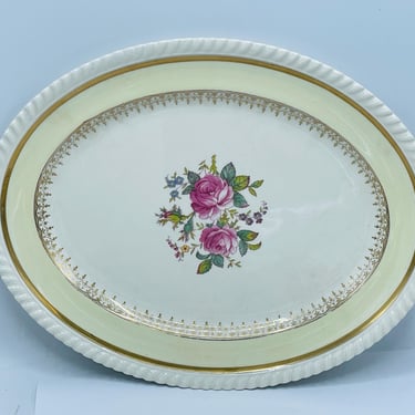 Johnson Bros England Windsor Ware Oval Serving Platter 12