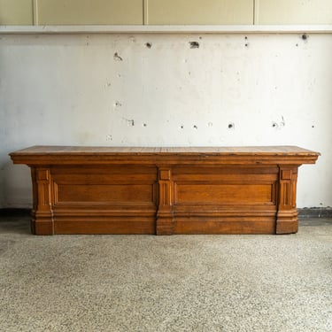 Oak General Store Counter