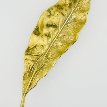 Virginia Metalcrafters Brass Tobacco Leaf