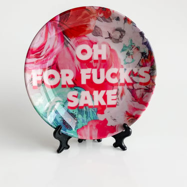 All the Swears Decorative Plate