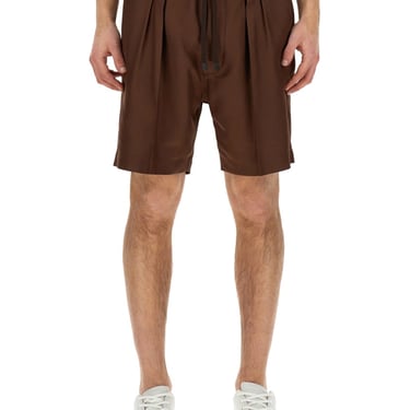 Tom Ford Men Silk Bermuda Shorts