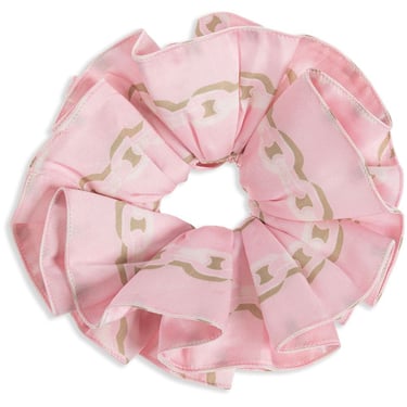 Versace Women Chain-Print Scrunchie