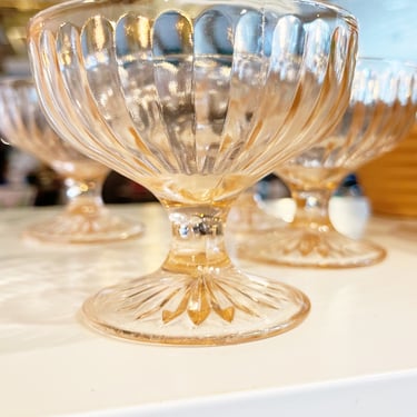 Vintage Hazel Atlas Pink Glass Set