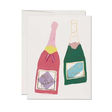 Champagne Greeting Card