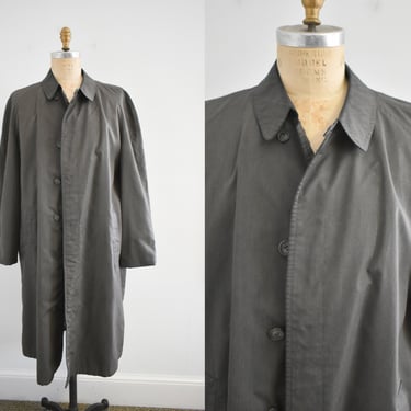 1960s/70s Gleneagles Olive Green Trench Coat 