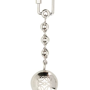 Loewe Woman Silver Metal Keyring