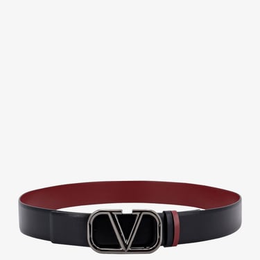 Valentino Garavani Man Belt Man Black Belts